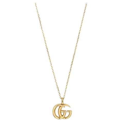 gucci 14k necklace|authentic Gucci necklace.